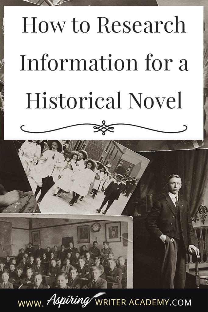 If you are interested in writing historical fiction, you may be wondering—how do you research a historical era? Where do you go to learn about the customs, currency, weapons, mode of transportation, style of dress? What kind of names, food dishes, or jobs were popular back then? Are there websites with this information? In our post, How to Research Information for a Historical Novel, we give you several valuable resources to find the information you need to write a realistic, historical tale!