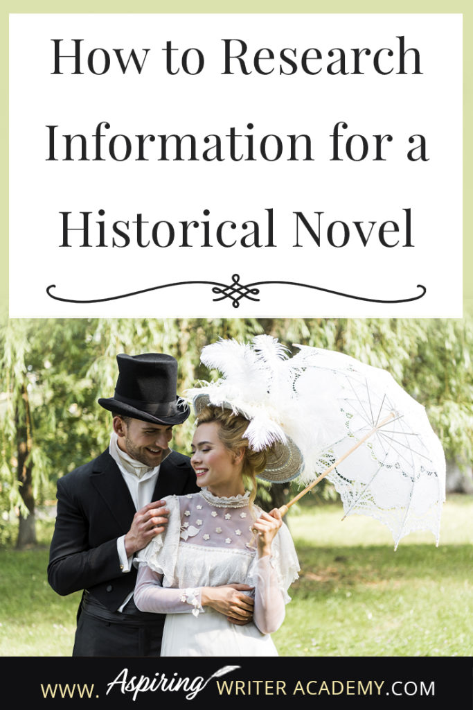 If you are interested in writing historical fiction, you may be wondering—how do you research a historical era? Where do you go to learn about the customs, currency, weapons, mode of transportation, style of dress? What kind of names, food dishes, or jobs were popular back then? Are there websites with this information? In our post, How to Research Information for a Historical Novel, we give you several valuable resources to find the information you need to write a realistic, historical tale!