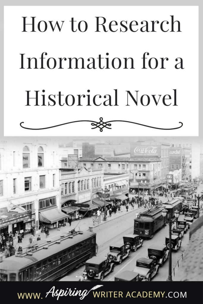 If you are interested in writing historical fiction, you may be wondering—how do you research a historical era? Where do you go to learn about the customs, currency, weapons, mode of transportation, style of dress? What kind of names, food dishes, or jobs were popular back then? Are there websites with this information? In our post, How to Research Information for a Historical Novel, we give you several valuable resources to find the information you need to write a realistic, historical tale!