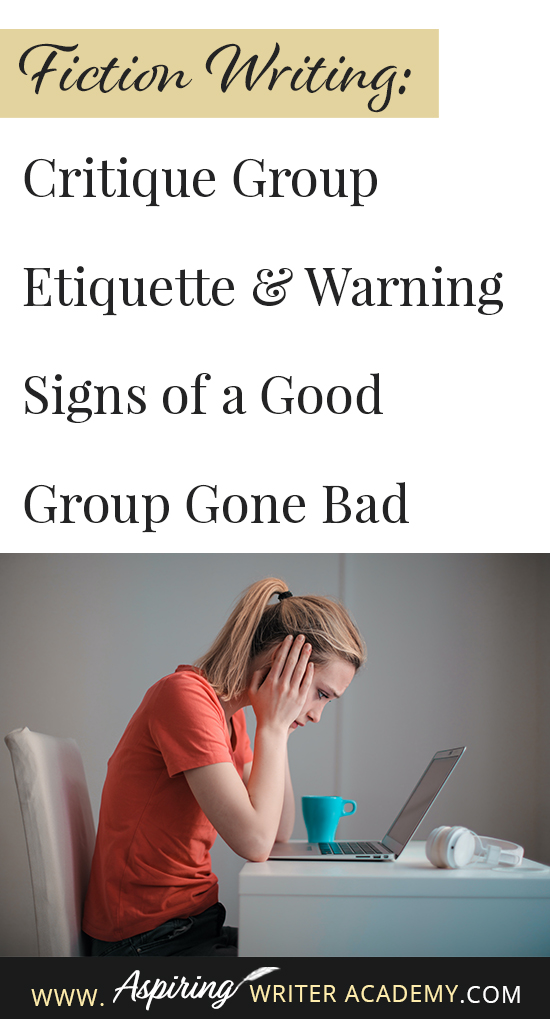 Are you looking to join a critique group and wonder if it will be the right fit for you? Or have you been in a critique group for a while, but doubt whether the feedback is helpful? Worse, are you a writer who has suddenly found themselves stuck in a toxic critique group due to changes within the group dynamic? In Fiction Writing: Critique Group Etiquette & Warning Signs of a Good Group Gone Bad, we discuss the good, the bad, and the ugly to help you get the best feedback on your work.