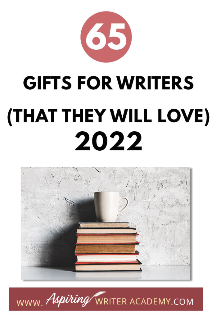 Are you struggling to find that perfect gift for the novelist in your life? You are in luck! We have gathered tons of ideas in one place and put together a list of 65 Gifts for Writers (That They Will Love) 2022. We hope that this post will help you find the perfect gift for writers, editors, and critique partners.