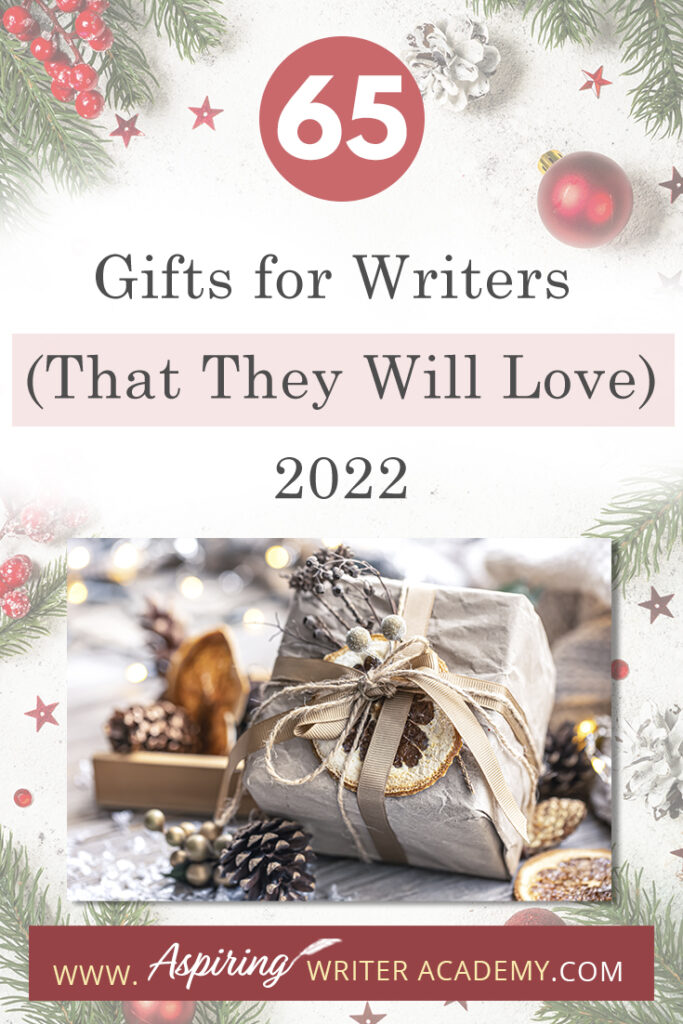 Are you struggling to find that perfect gift for the novelist in your life? You are in luck! We have gathered tons of ideas in one place and put together a list of 65 Gifts for Writers (That They Will Love) 2022. We hope that this post will help you find the perfect gift for writers, editors, and critique partners.