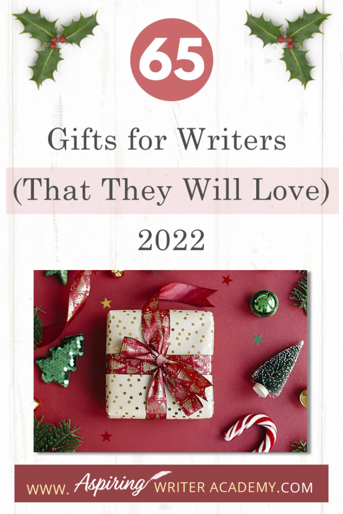 Are you struggling to find that perfect gift for the novelist in your life? You are in luck! We have gathered tons of ideas in one place and put together a list of 65 Gifts for Writers (That They Will Love) 2022. We hope that this post will help you find the perfect gift for writers, editors, and critique partners.