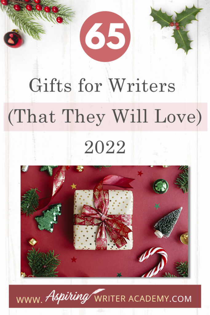 Are you struggling to find that perfect gift for the novelist in your life? You are in luck! We have gathered tons of ideas in one place and put together a list of 65 Gifts for Writers (That They Will Love) 2022. We hope that this post will help you find the perfect gift for writers, editors, and critique partners.