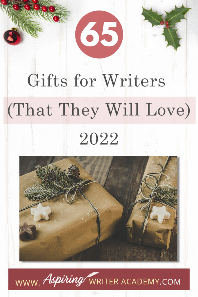 Are you struggling to find that perfect gift for the novelist in your life? You are in luck! We have gathered tons of ideas in one place and put together a list of 65 Gifts for Writers (That They Will Love) 2022. We hope that this post will help you find the perfect gift for writers, editors, and critique partners.