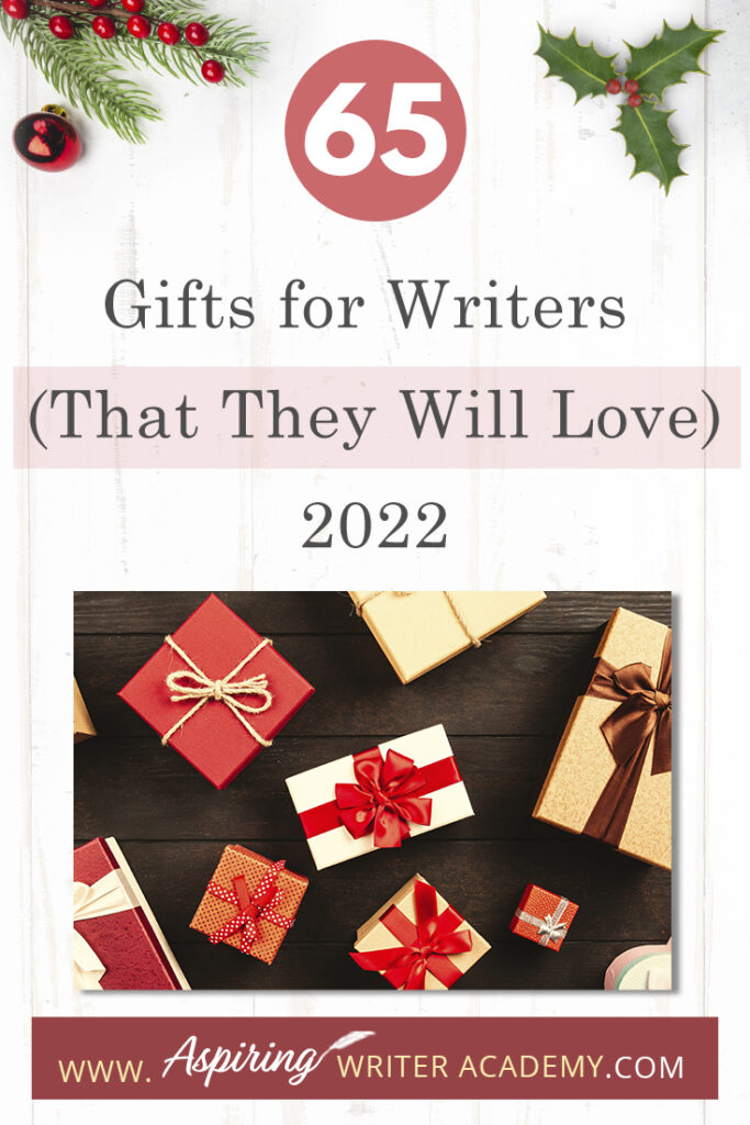 Are you struggling to find that perfect gift for the novelist in your life? You are in luck! We have gathered tons of ideas in one place and put together a list of 65 Gifts for Writers (That They Will Love) 2022. We hope that this post will help you find the perfect gift for writers, editors, and critique partners.