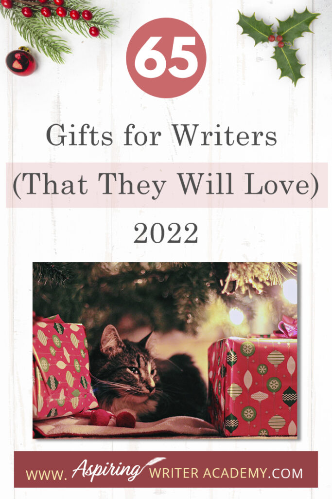 Are you struggling to find that perfect gift for the novelist in your life? You are in luck! We have gathered tons of ideas in one place and put together a list of 65 Gifts for Writers (That They Will Love) 2022. We hope that this post will help you find the perfect gift for writers, editors, and critique partners.