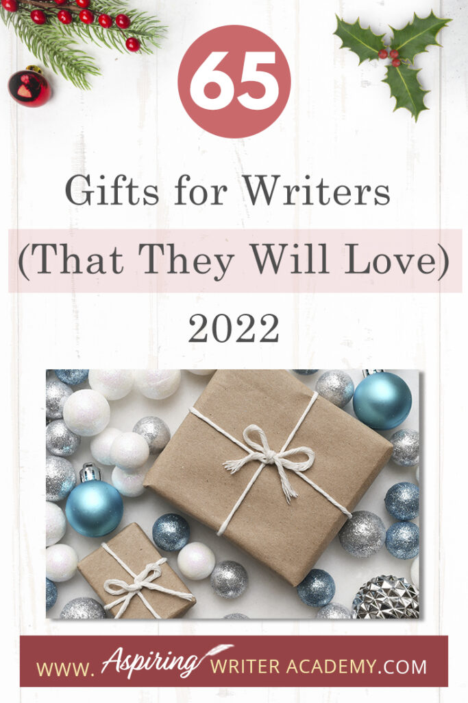 Are you struggling to find that perfect gift for the novelist in your life? You are in luck! We have gathered tons of ideas in one place and put together a list of 65 Gifts for Writers (That They Will Love) 2022. We hope that this post will help you find the perfect gift for writers, editors, and critique partners.