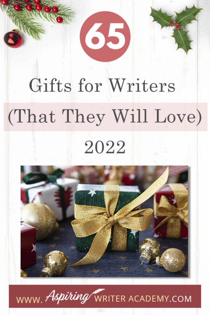 Are you struggling to find that perfect gift for the novelist in your life? You are in luck! We have gathered tons of ideas in one place and put together a list of 65 Gifts for Writers (That They Will Love) 2022. We hope that this post will help you find the perfect gift for writers, editors, and critique partners.