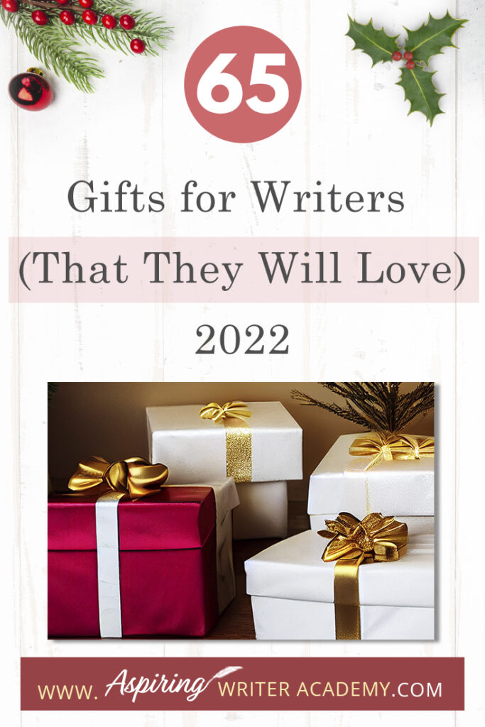 Are you struggling to find that perfect gift for the novelist in your life? You are in luck! We have gathered tons of ideas in one place and put together a list of 65 Gifts for Writers (That They Will Love) 2022. We hope that this post will help you find the perfect gift for writers, editors, and critique partners.