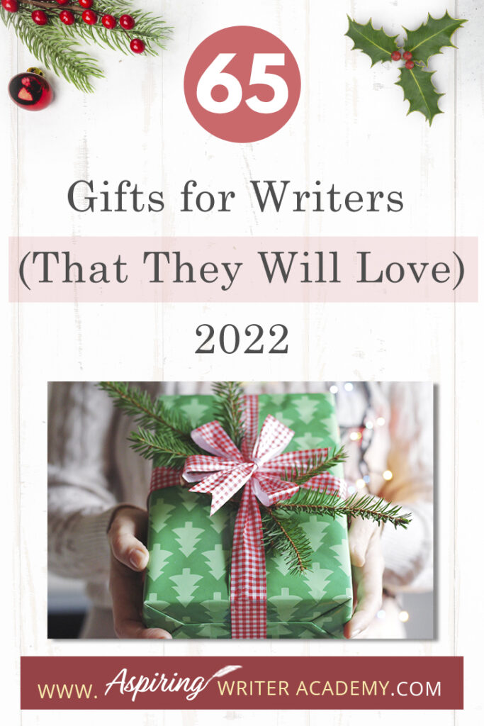 Are you struggling to find that perfect gift for the novelist in your life? You are in luck! We have gathered tons of ideas in one place and put together a list of 65 Gifts for Writers (That They Will Love) 2022. We hope that this post will help you find the perfect gift for writers, editors, and critique partners.