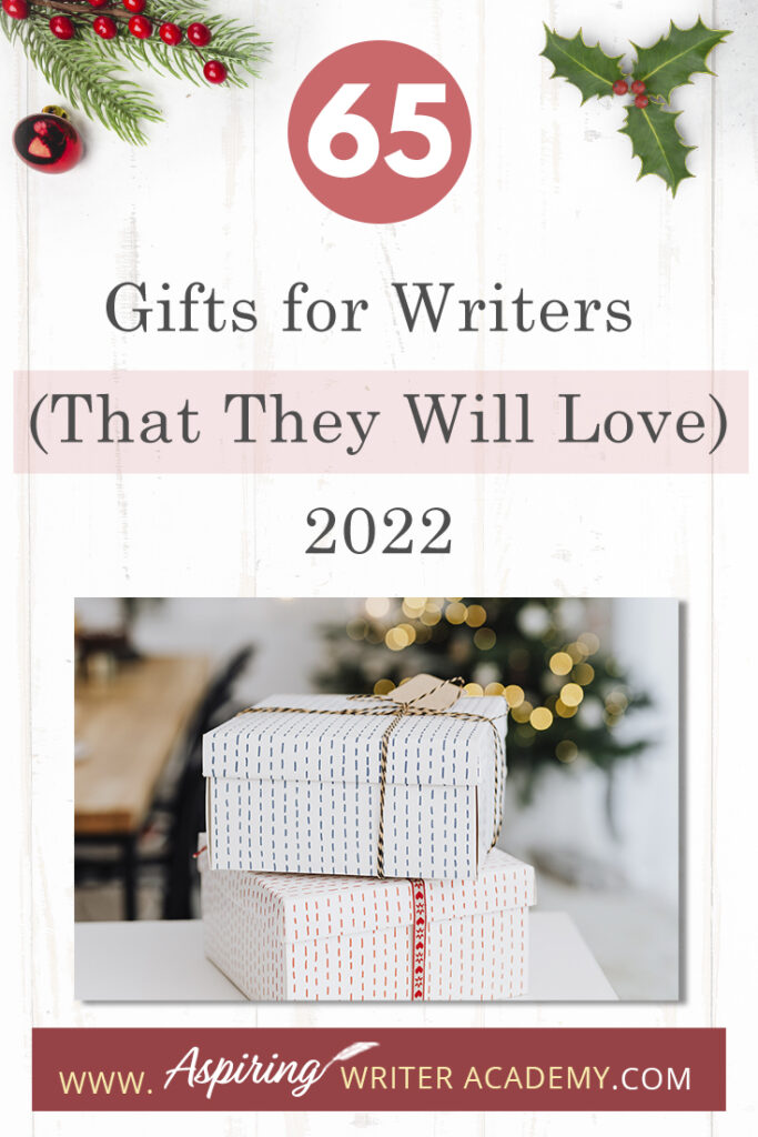 Are you struggling to find that perfect gift for the novelist in your life? You are in luck! We have gathered tons of ideas in one place and put together a list of 65 Gifts for Writers (That They Will Love) 2022. We hope that this post will help you find the perfect gift for writers, editors, and critique partners.