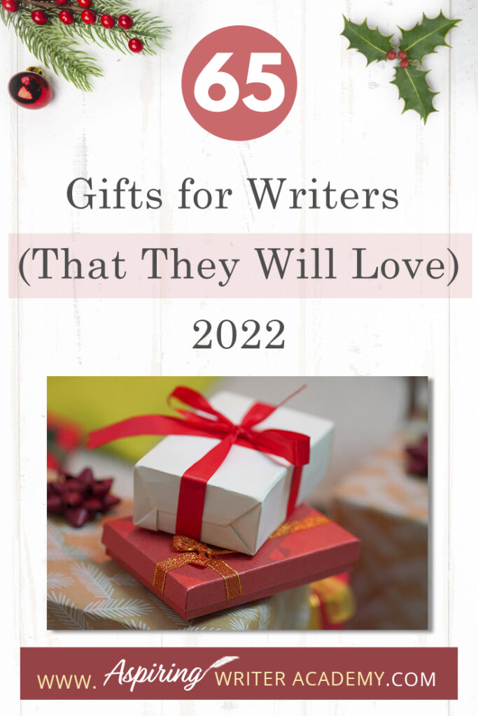 Are you struggling to find that perfect gift for the novelist in your life? You are in luck! We have gathered tons of ideas in one place and put together a list of 65 Gifts for Writers (That They Will Love) 2022. We hope that this post will help you find the perfect gift for writers, editors, and critique partners.