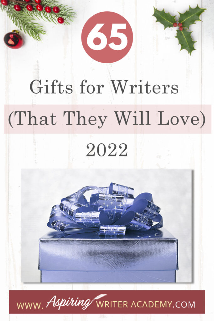 Are you struggling to find that perfect gift for the novelist in your life? You are in luck! We have gathered tons of ideas in one place and put together a list of 65 Gifts for Writers (That They Will Love) 2022. We hope that this post will help you find the perfect gift for writers, editors, and critique partners.