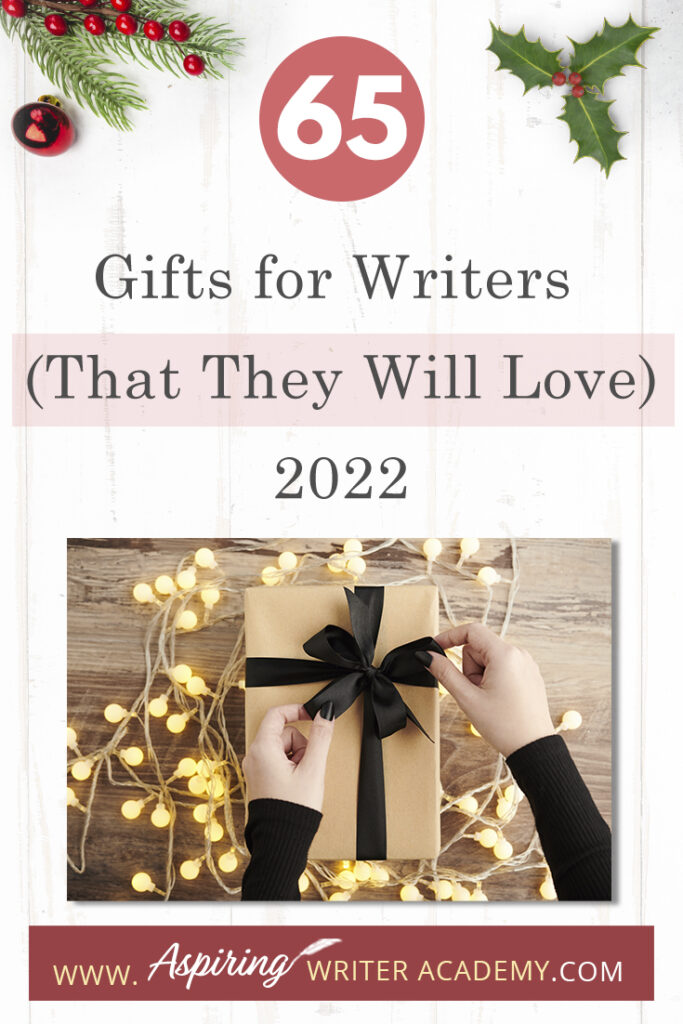 Are you struggling to find that perfect gift for the novelist in your life? You are in luck! We have gathered tons of ideas in one place and put together a list of 65 Gifts for Writers (That They Will Love) 2022. We hope that this post will help you find the perfect gift for writers, editors, and critique partners.