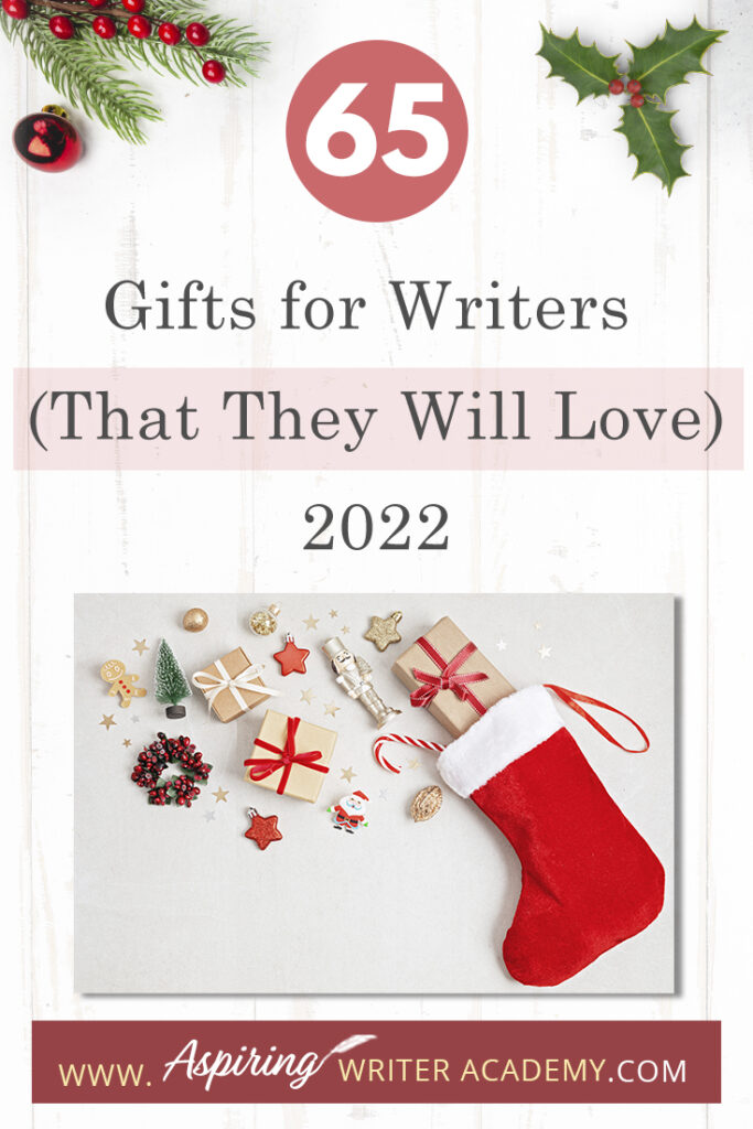 Are you struggling to find that perfect gift for the novelist in your life? You are in luck! We have gathered tons of ideas in one place and put together a list of 65 Gifts for Writers (That They Will Love) 2022. We hope that this post will help you find the perfect gift for writers, editors, and critique partners.