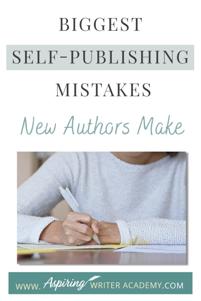 There is a lot to learn about writing and self-publishing. In this blog post, we will cover the Biggest Self-Publishing Mistakes New Authors Make to help you avoid common pitfalls and give your book its best chance of success.