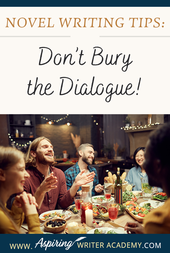 When writing the first draft of a fictional novel, authors may write fast, without giving much thought to format or style issues when it comes to dialogue. However, during the revision phase, it is important to look at each line to ensure the conversations between characters have the greatest impression upon readers. In Novel Writing Tips: Don’t Bury the Dialogue! we show you how to make your character’s speech stand out for clarity, maximum impact, and stylistic effect.