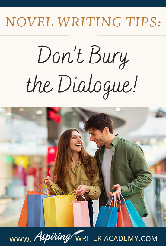 When writing the first draft of a fictional novel, authors may write fast, without giving much thought to format or style issues when it comes to dialogue. However, during the revision phase, it is important to look at each line to ensure the conversations between characters have the greatest impression upon readers. In Novel Writing Tips: Don’t Bury the Dialogue! we show you how to make your character’s speech stand out for clarity, maximum impact, and stylistic effect.