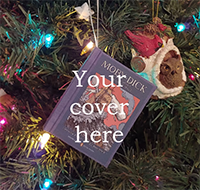This personalized custom miniature book ornament is a real working book! Have you written a book or know someone who has? This mini book ornament is a wonderful gift for them.