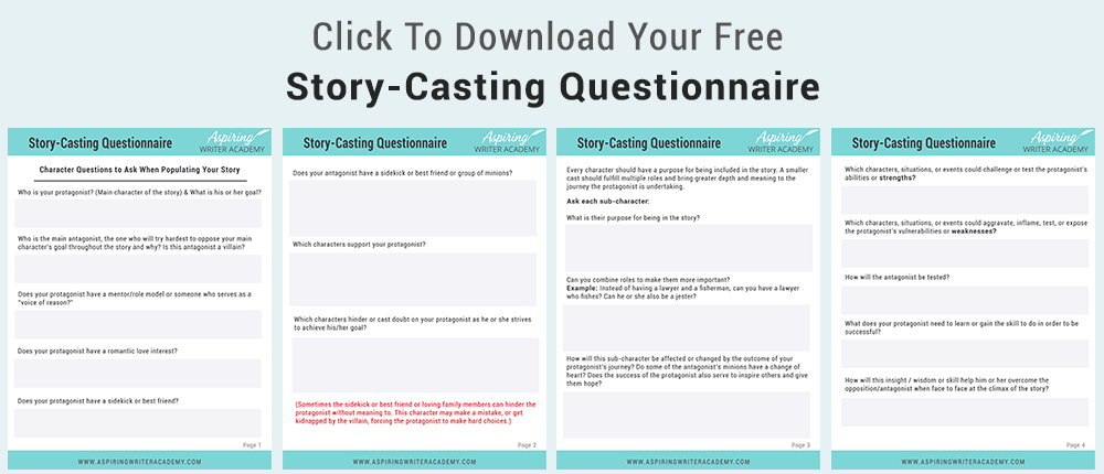 Story-Casting Questionnaire Download