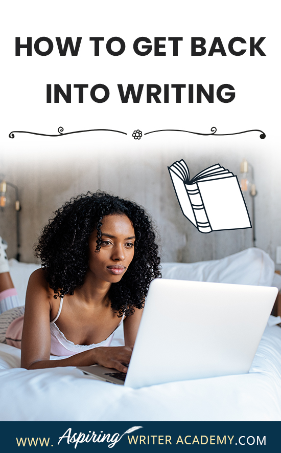 If you are a writer who meets every deadline and keeps your production schedule flourishing at peak level through holidays, sickness, and other hard, challenging time periods, then my hat is off to you! Great job! For others, that masterful feat is not so easy. If you have slacked off from writing for any reason, we hope How to Get Back into Writing can give you a PLAN to get back in the game!