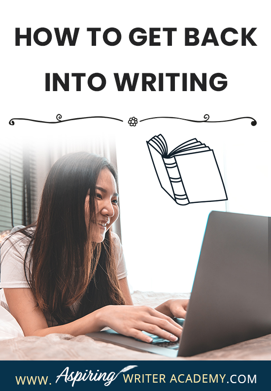 If you are a writer who meets every deadline and keeps your production schedule flourishing at peak level through holidays, sickness, and other hard, challenging time periods, then my hat is off to you! Great job! For others, that masterful feat is not so easy. If you have slacked off from writing for any reason, we hope How to Get Back into Writing can give you a PLAN to get back in the game!