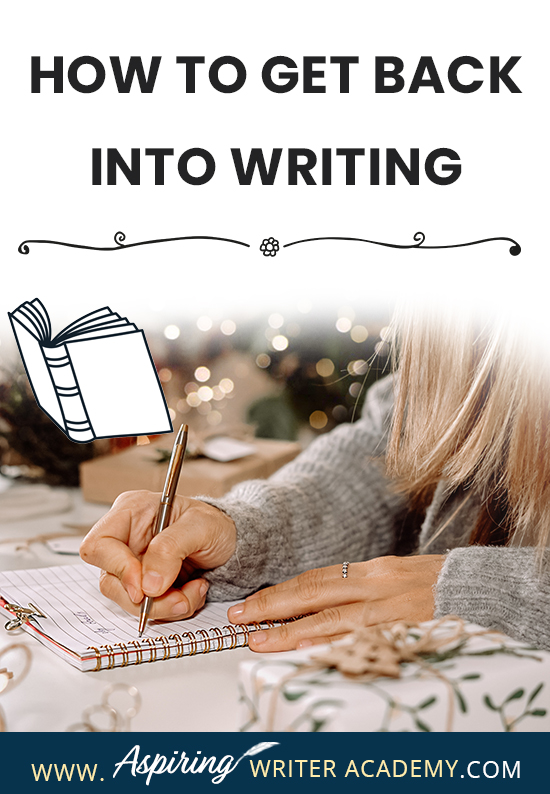 If you are a writer who meets every deadline and keeps your production schedule flourishing at peak level through holidays, sickness, and other hard, challenging time periods, then my hat is off to you! Great job! For others, that masterful feat is not so easy. If you have slacked off from writing for any reason, we hope How to Get Back into Writing can give you a PLAN to get back in the game!