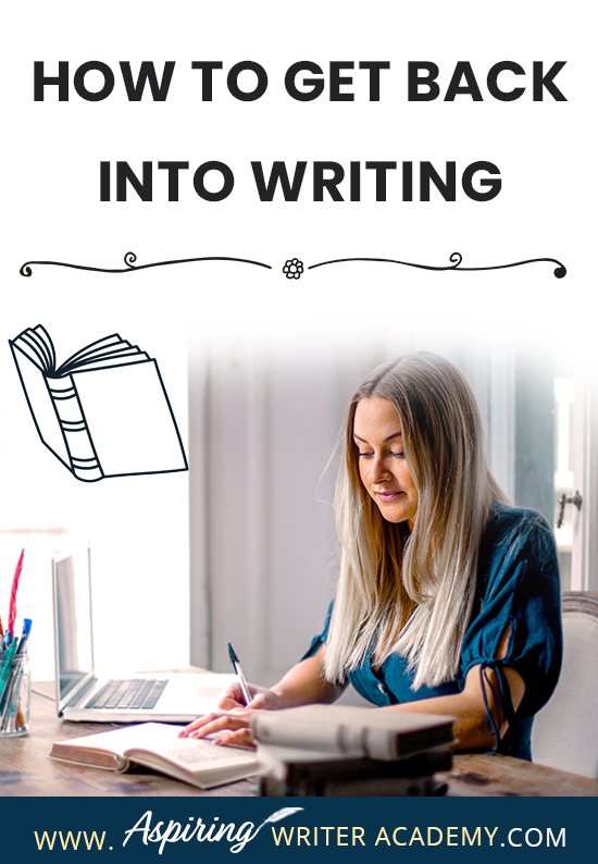 If you are a writer who meets every deadline and keeps your production schedule flourishing at peak level through holidays, sickness, and other hard, challenging time periods, then my hat is off to you! Great job! For others, that masterful feat is not so easy. If you have slacked off from writing for any reason, we hope How to Get Back into Writing can give you a PLAN to get back in the game!