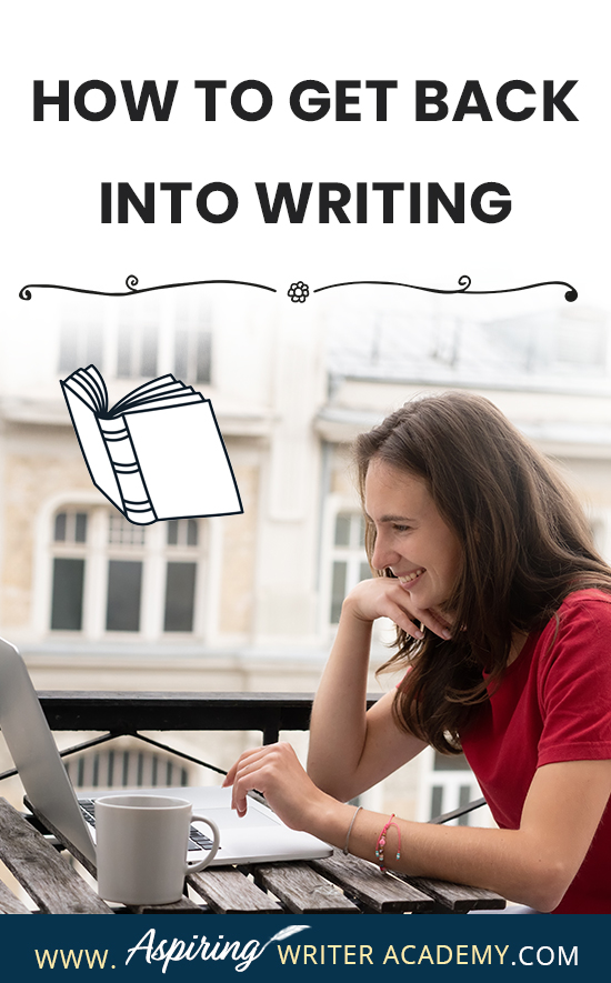 If you are a writer who meets every deadline and keeps your production schedule flourishing at peak level through holidays, sickness, and other hard, challenging time periods, then my hat is off to you! Great job! For others, that masterful feat is not so easy. If you have slacked off from writing for any reason, we hope How to Get Back into Writing can give you a PLAN to get back in the game!