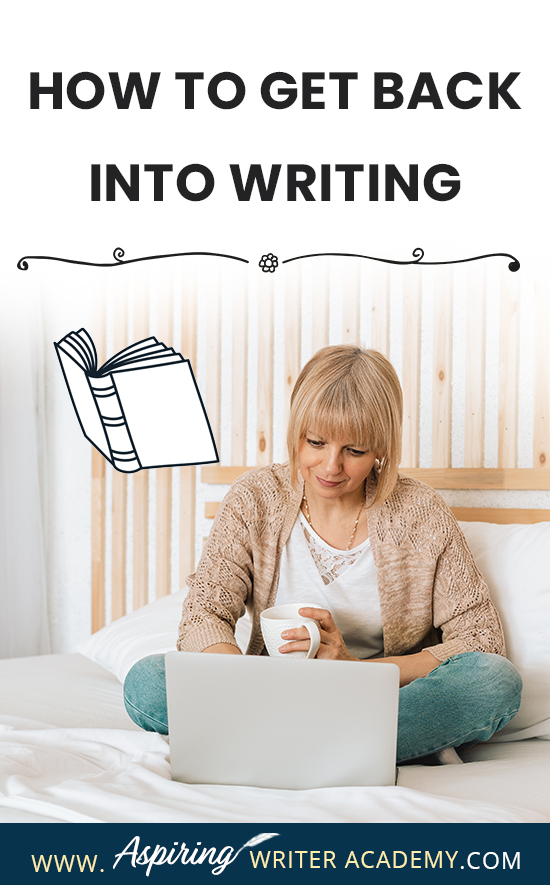 If you are a writer who meets every deadline and keeps your production schedule flourishing at peak level through holidays, sickness, and other hard, challenging time periods, then my hat is off to you! Great job! For others, that masterful feat is not so easy. If you have slacked off from writing for any reason, we hope How to Get Back into Writing can give you a PLAN to get back in the game!