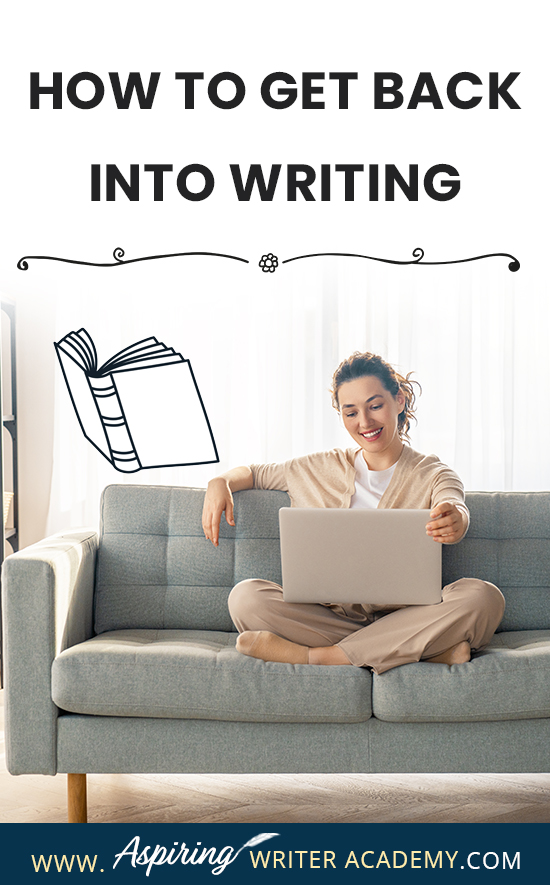 If you are a writer who meets every deadline and keeps your production schedule flourishing at peak level through holidays, sickness, and other hard, challenging time periods, then my hat is off to you! Great job! For others, that masterful feat is not so easy. If you have slacked off from writing for any reason, we hope How to Get Back into Writing can give you a PLAN to get back in the game!