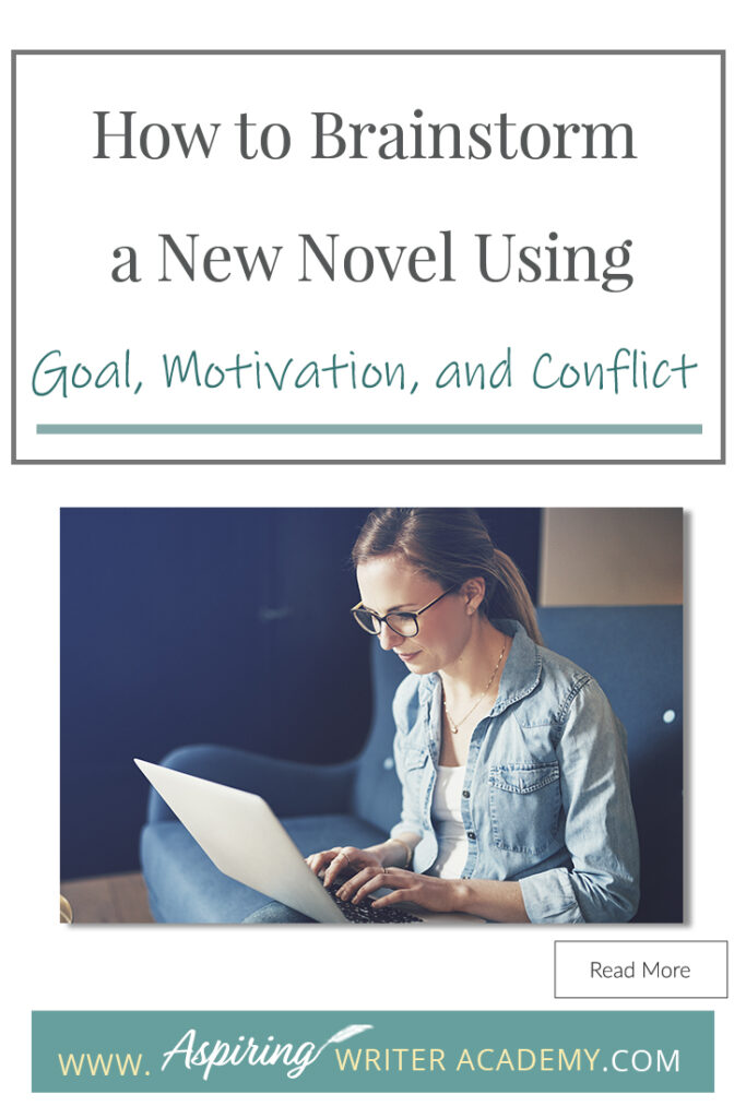 Looking for a new story idea? Before you can sit down and start writing a work of fiction, you will need to brainstorm three key elements: - What is your character’s Goal? (What does he want?) - What is this character’s Motivation? (Why does he want it?) - What is the Conflict your character will face? (What is stopping him from getting it?) In our post, How to Brainstorm a New Novel Using Goal, Motivation, and Conflict, we show you how to create a working outline to help get your story started!