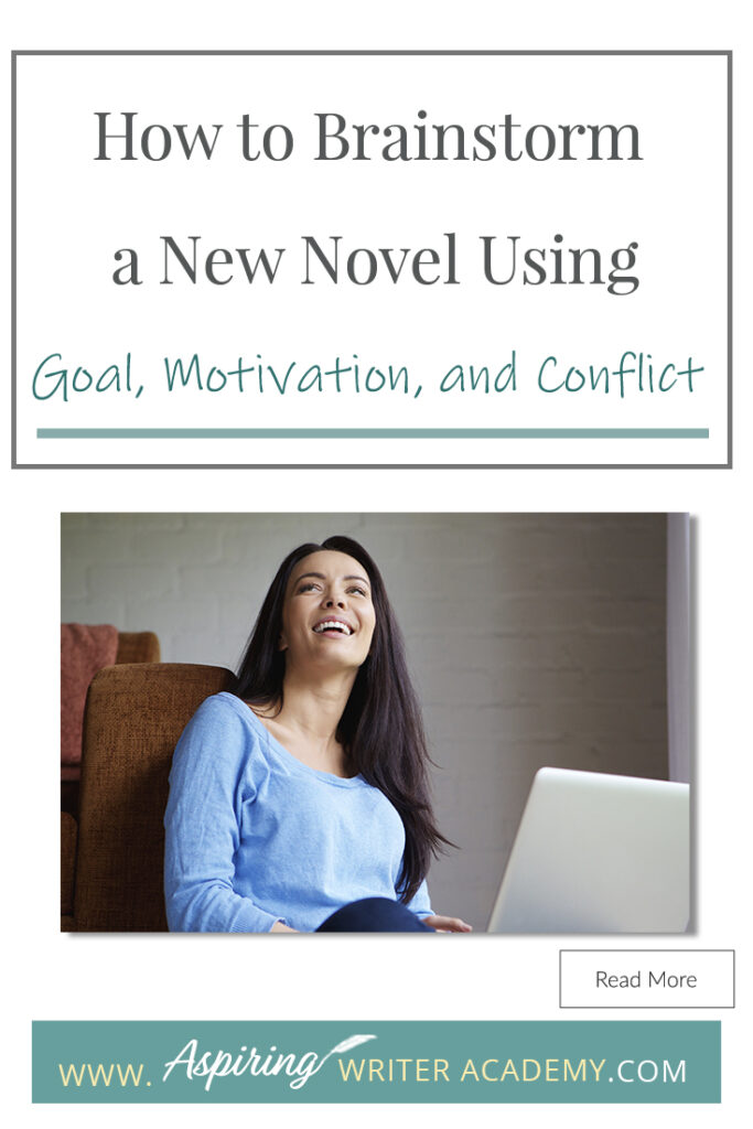 Looking for a new story idea? Before you can sit down and start writing a work of fiction, you will need to brainstorm three key elements: - What is your character’s Goal? (What does he want?) - What is this character’s Motivation? (Why does he want it?) - What is the Conflict your character will face? (What is stopping him from getting it?) In our post, How to Brainstorm a New Novel Using Goal, Motivation, and Conflict, we show you how to create a working outline to help get your story started!