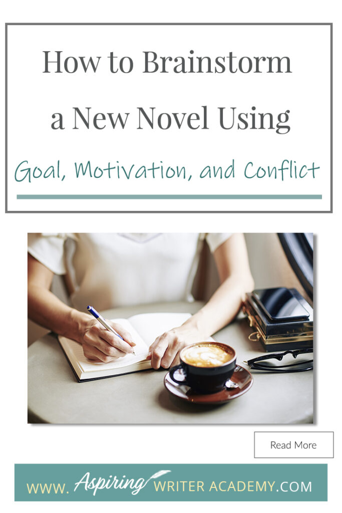 Looking for a new story idea? Before you can sit down and start writing a work of fiction, you will need to brainstorm three key elements: - What is your character’s Goal? (What does he want?) - What is this character’s Motivation? (Why does he want it?) - What is the Conflict your character will face? (What is stopping him from getting it?) In our post, How to Brainstorm a New Novel Using Goal, Motivation, and Conflict, we show you how to create a working outline to help get your story started!