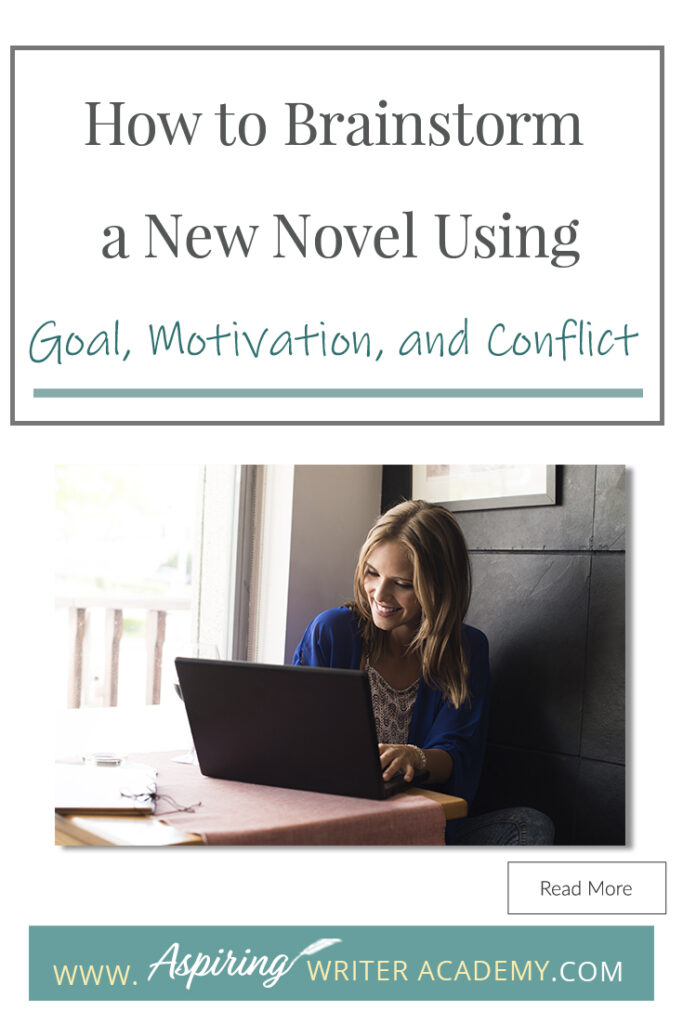 Looking for a new story idea? Before you can sit down and start writing a work of fiction, you will need to brainstorm three key elements: - What is your character’s Goal? (What does he want?) - What is this character’s Motivation? (Why does he want it?) - What is the Conflict your character will face? (What is stopping him from getting it?) In our post, How to Brainstorm a New Novel Using Goal, Motivation, and Conflict, we show you how to create a working outline to help get your story started!