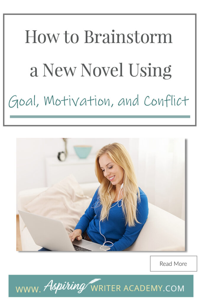 Looking for a new story idea? Before you can sit down and start writing a work of fiction, you will need to brainstorm three key elements: - What is your character’s Goal? (What does he want?) - What is this character’s Motivation? (Why does he want it?) - What is the Conflict your character will face? (What is stopping him from getting it?) In our post, How to Brainstorm a New Novel Using Goal, Motivation, and Conflict, we show you how to create a working outline to help get your story started!