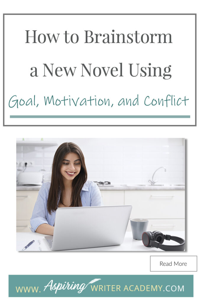 Looking for a new story idea? Before you can sit down and start writing a work of fiction, you will need to brainstorm three key elements: - What is your character’s Goal? (What does he want?) - What is this character’s Motivation? (Why does he want it?) - What is the Conflict your character will face? (What is stopping him from getting it?) In our post, How to Brainstorm a New Novel Using Goal, Motivation, and Conflict, we show you how to create a working outline to help get your story started!