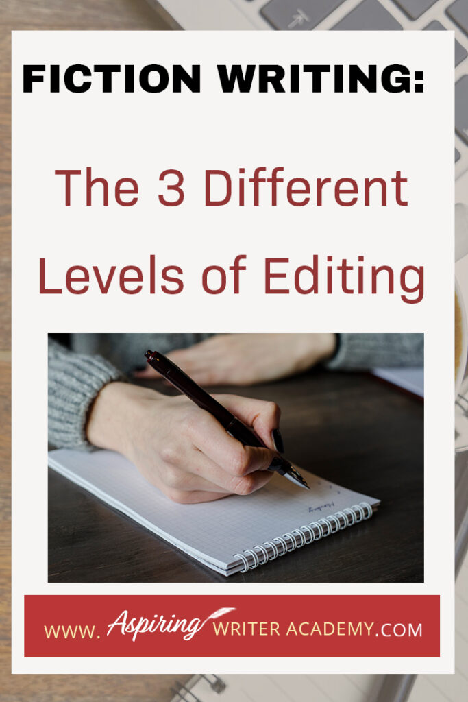 What is the best way to edit a manuscript? Do you even know where to start? Are you familiar with the difference between revisions, line edits, and copy edits? In our post, Fiction Writing: 3 Levels of Editing Your Story, we discuss the various phases of editing with checklists to help you get started so you can make your novel the best it can be!