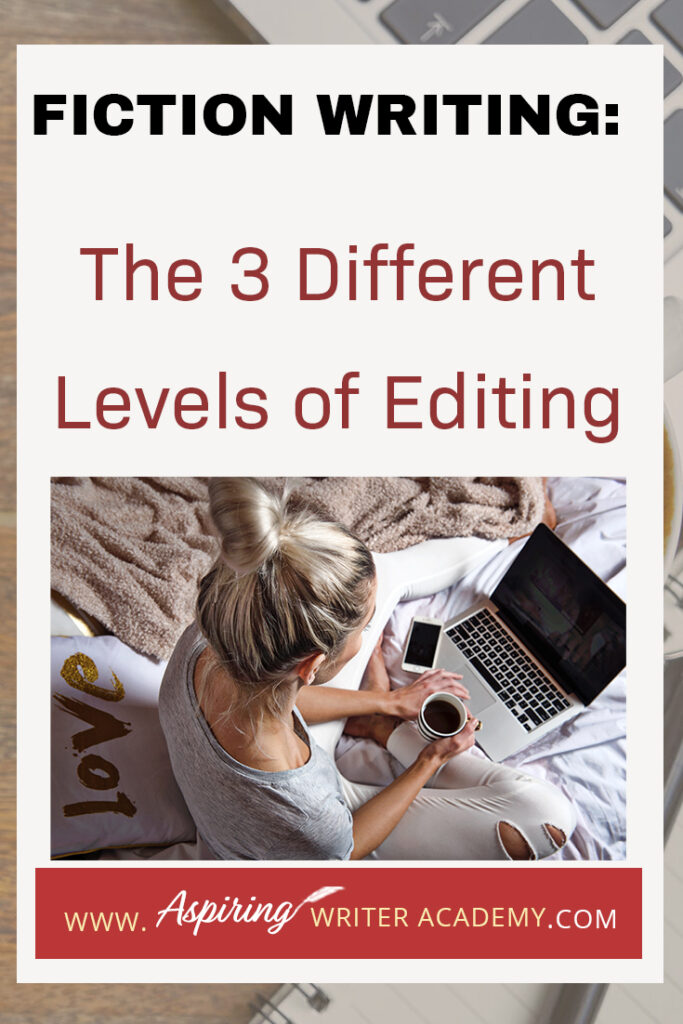 What is the best way to edit a manuscript? Do you even know where to start? Are you familiar with the difference between revisions, line edits, and copy edits? In our post, Fiction Writing: 3 Levels of Editing Your Story, we discuss the various phases of editing with checklists to help you get started so you can make your novel the best it can be!