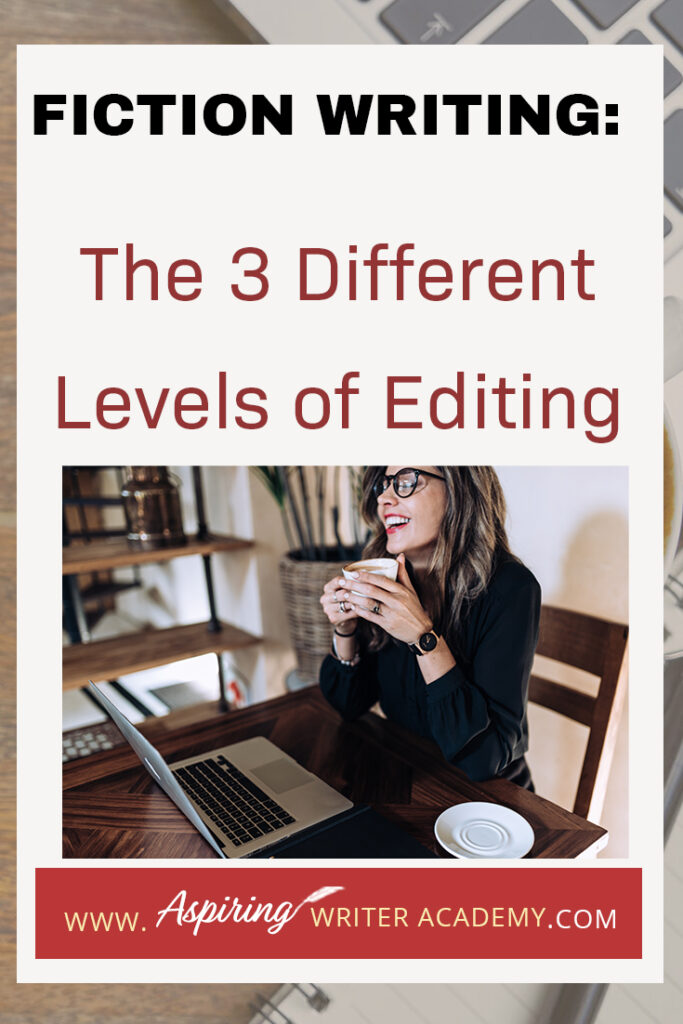 What is the best way to edit a manuscript? Do you even know where to start? Are you familiar with the difference between revisions, line edits, and copy edits? In our post, Fiction Writing: 3 Levels of Editing Your Story, we discuss the various phases of editing with checklists to help you get started so you can make your novel the best it can be!