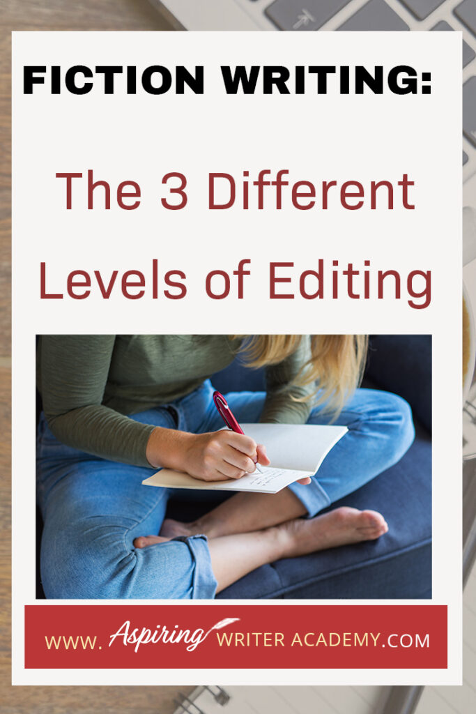 What is the best way to edit a manuscript? Do you even know where to start? Are you familiar with the difference between revisions, line edits, and copy edits? In our post, Fiction Writing: 3 Levels of Editing Your Story, we discuss the various phases of editing with checklists to help you get started so you can make your novel the best it can be!
