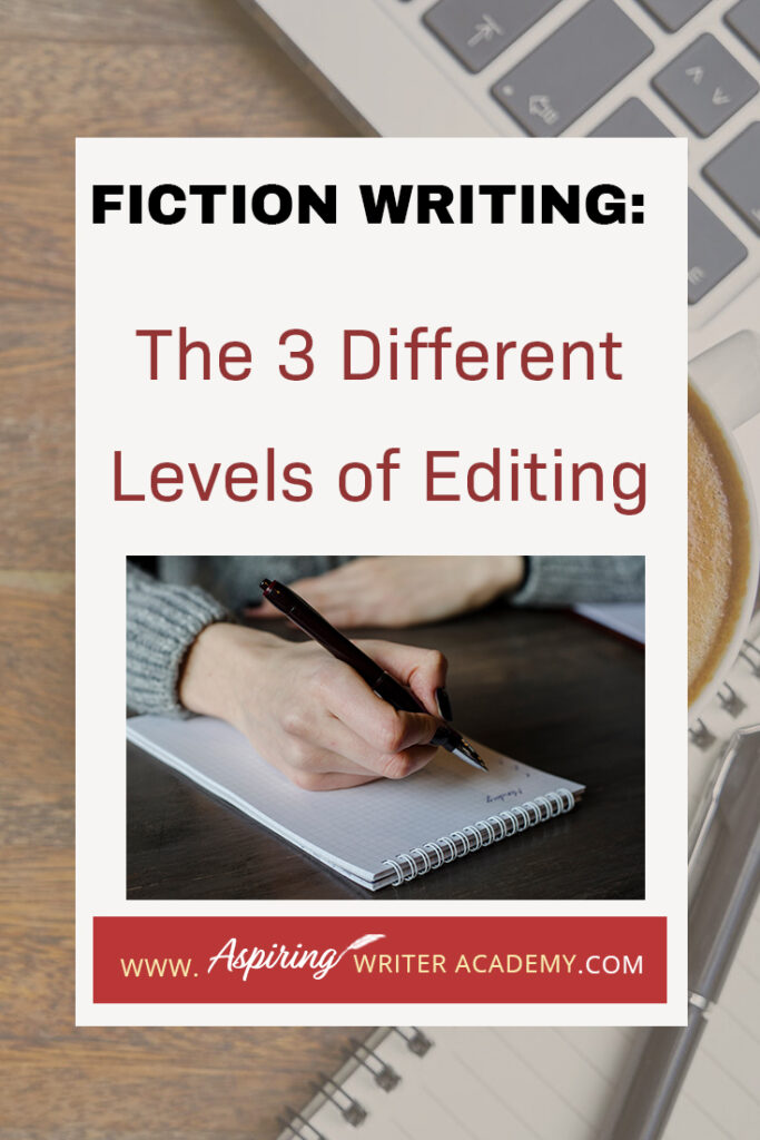 What is the best way to edit a manuscript? Do you even know where to start? Are you familiar with the difference between revisions, line edits, and copy edits? In our post, Fiction Writing: 3 Levels of Editing Your Story, we discuss the various phases of editing with checklists to help you get started so you can make your novel the best it can be!