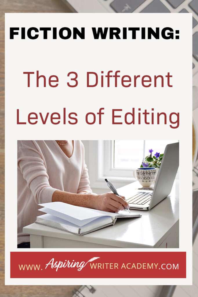 What is the best way to edit a manuscript? Do you even know where to start? Are you familiar with the difference between revisions, line edits, and copy edits? In our post, Fiction Writing: 3 Levels of Editing Your Story, we discuss the various phases of editing with checklists to help you get started so you can make your novel the best it can be!