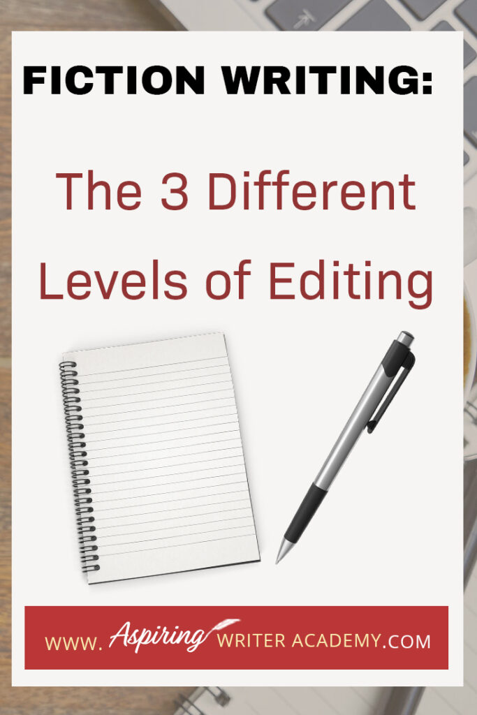 What is the best way to edit a manuscript? Do you even know where to start? Are you familiar with the difference between revisions, line edits, and copy edits? In our post, Fiction Writing: 3 Levels of Editing Your Story, we discuss the various phases of editing with checklists to help you get started so you can make your novel the best it can be!