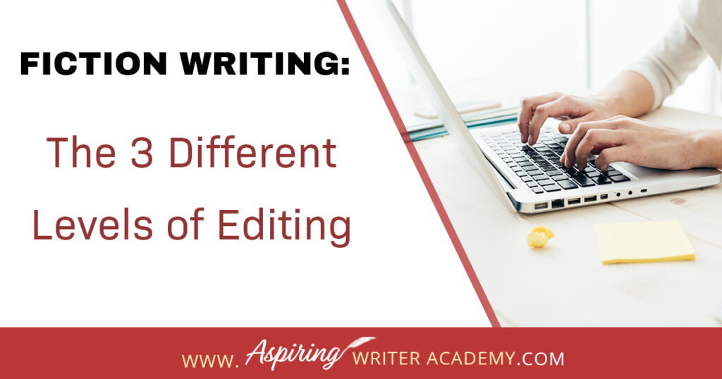 What is the best way to edit a manuscript? Do you even know where to start? Are you familiar with the difference between revisions, line edits, and copy edits? In our post, Fiction Writing: 3 Levels of Editing Your Story, we discuss the various phases of editing with checklists to help you get started so you can make your novel the best it can be!