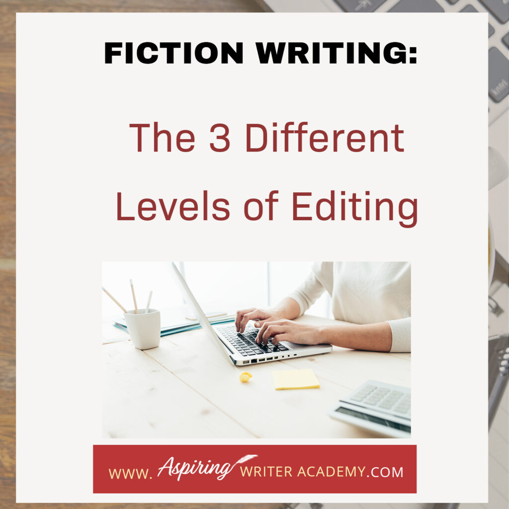 What is the best way to edit a manuscript? Do you even know where to start? Are you familiar with the difference between revisions, line edits, and copy edits? In our post, Fiction Writing: 3 Levels of Editing Your Story, we discuss the various phases of editing with checklists to help you get started so you can make your novel the best it can be!