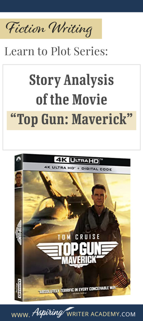 The best way to learn story structure is to analyze good stories. Can you readily identify each plot point in every movie you see or book you read? Or do terms like ‘inciting incident,’ ‘midpoint reversal,’ and ‘black moment’ leave you confused? In our Learn to Plot Fiction Writing Series: Story Analysis of the movie “Top Gun: Maverick” we will show you how to recognize each element and provide you with a Free Plot Template so you can draft satisfying, high-quality stories of your own.