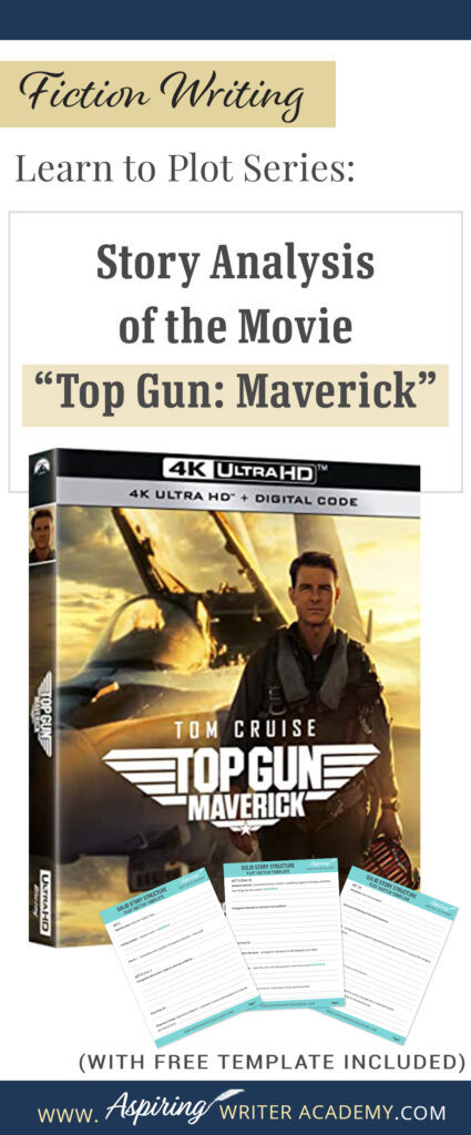 The best way to learn story structure is to analyze good stories. Can you readily identify each plot point in every movie you see or book you read? Or do terms like ‘inciting incident,’ ‘midpoint reversal,’ and ‘black moment’ leave you confused? In our Learn to Plot Fiction Writing Series: Story Analysis of the movie “Top Gun: Maverick” we will show you how to recognize each element and provide you with a Free Plot Template so you can draft satisfying, high-quality stories of your own.