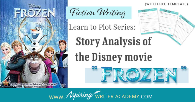 The best way to learn story structure is to analyze good stories. Can you readily identify each plot point in every movie you see or book you read? Or do terms like ‘inciting incident,’ ‘midpoint reversal,’ and ‘black moment’ leave you confused? In our Learn to Plot Fiction Writing Series: Story Analysis of the Disney movie “Frozen” we will show you how to recognize each element and provide you with a Free Plot Template so you can draft satisfying, high-quality stories of your own.